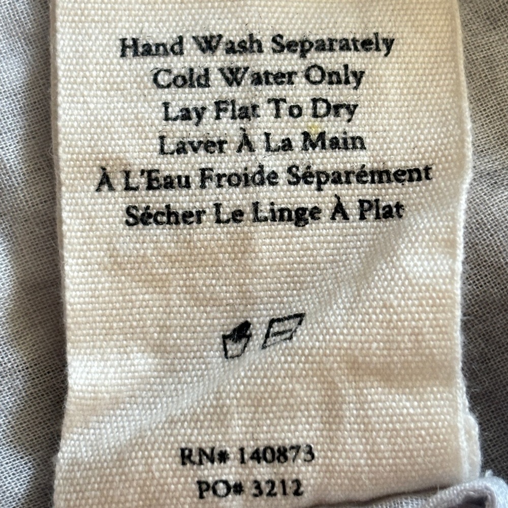 NWT LoveShackFancy Natasha Dress Washed Denim Hand Dye XS - Picture 10 of 14